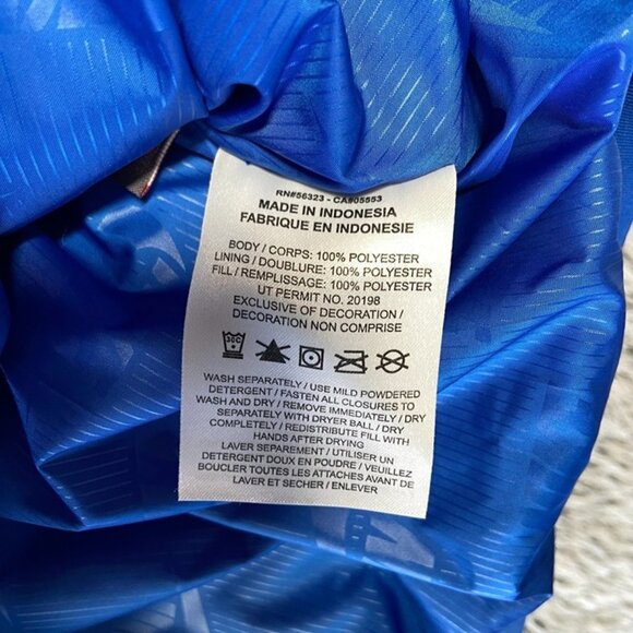 Nike Blue Puffer Vest - Picture 6 of 7